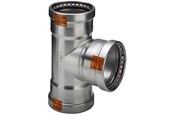 Druckrohre und Armaturen - Viega Sanpress Inox XL T-piece 76.1 mm stainless steel - 482718