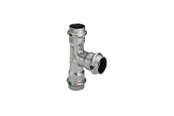 Druckrohre und Armaturen - Viega Sanpress Inox T-piece 15 mm stainless steel - 435851