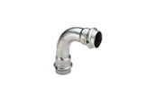 Druckrohre und Armaturen - Viega Sanpress Inox bend 90° 15 Stainless steel/bright 435639 - 435639