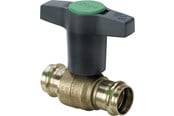 Armaturen - Viega Easytop ball valve 22 mm gunmetal - 746391