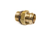 Druckrohre und Armaturen - Viega Sanpress connection screw 15 x 3/4" gunmetal / glossy - 265663