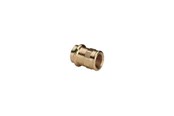Druckrohre und Armaturen - Viega Sanpress transition 18 x 1/2" socket/socket gunmetal 283483 - 283483