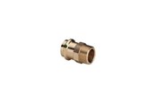 Druckrohre und Armaturen - Viega Sanpress transition 15 x 1/2" sleeve/nipple gunmetal - 105044