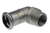 Druckrohre und Armaturen - Vsh Fabrieken Xpr stainless angl ad 90 deg. fm 35xr5/4 - 6190910