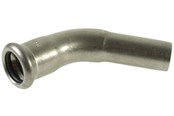Druckrohre und Armaturen - Vsh Fabrieken Xpr stainless elbow 45 deg. øf 108 - 6230114
