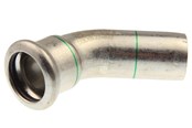 Druckrohre und Armaturen - Vsh Fabrieken Xpr stainless elbow 45 deg. øf 54 - 6190173