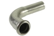 Druckrohre und Armaturen - Vsh Fabrieken Xpr stainless elbow 90 deg. øf 88.9 - 6230048