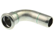 Druckrohre und Armaturen - Vsh Fabrieken Xpr stainless elbow 90 deg. øf 18 - 6190351