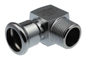 Druckrohre und Armaturen - Vsh Fabrieken Xpr carbon angl ad 90 deg. fm 15xr1/2 - 6202086