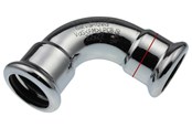 Druckrohre und Armaturen - Vsh Fabrieken Xpr carbon elbow 90 deg. ff 54 - 6201613