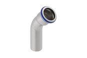 Druckrohre und Armaturen - Geberit Bend w/ plend stst 45g d35 - 32706