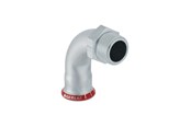 Druckrohre und Armaturen - Geberit Bendad mt cst 90g d28-r1 zn-pl - 20508
