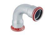 Druckrohre und Armaturen - Geberit Bend cst 90g d35 zn-pl - 23106