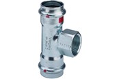 Druckrohre und Armaturen - Viega Prestabo XL Tee 76.1 x 3/4" x 76.1mm Galvanized Steel - 598075