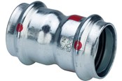 Druckrohre und Armaturen - Viega Prestabo sleeve 22 mm galvanized steel - 558000