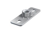 Rohraufhängung und Kupplungen - Flamco Back plates gp 8 - 120 x 40 - 39432
