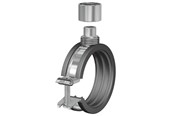 Rohraufhängung und Kupplungen - Flamco Universal clips 1/2-8/10 x 121-127 mm - 38397