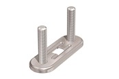 Rohraufhängung und Kupplungen - Flamco Rørholder BME dobbelt M8 8-50/90 mm - 39420