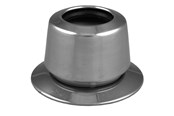 Buchsen, Rosetten, Spannvorrichtungen und Kissenbänder - Karfa bushing 22 mm with flange for 1 threaded pipe - 015280022
