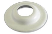 Buchsen, Rosetten, Spannvorrichtungen und Kissenbänder - Megatherm Plast ring white 1 - 015211035