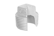 Gewindestücke - +GF+ Plug plain galvanized 1 1/2" - 770291208