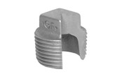 Gewindestücke - +GF+ Plug plain black 1 1/4" - 770291107
