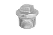Gewindestücke - Georg-Fischer Plug beaded galvanized 1/8 - 770290201