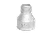 Gewindestücke - +GF+ Socket galvanized reducing for m 1 1/2" x 1" - 770246227