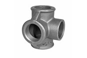 Gewindestücke - Georg-Fischer Tee black side outlet 1/2 - 770223104