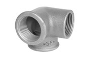 Gewindestücke - +GF+ Elbow black side outlet 3/4 - 770221105