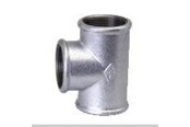 Gewindestücke - Unite Tee galvanized 11/2x11/2x1/2 - 000130628