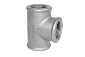 Gewindestücke - +GF+ Tee black 1" x 1/2" x 1" - 770130137