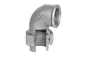 Gewindestücke - +GF+ Union elbow black conical for f - 770096106