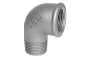 Gewindestücke - +GF+ Elbow 90° black for m 1 x 3/4 - 770092118