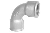 Gewindestücke - Georg-Fischer Short bend 90° galvanized for f 1/2 - 770012204