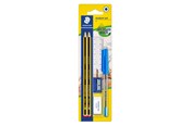 Utensilien zum Schreiben und Zeichnen - Staedtler Pencil Noris HB set bc 100% PEFC - 120SETBKD