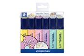 Utensilien zum Schreiben und Zeichnen - Staedtler Highlighter Textsurf.cl.6pcs.wallet - 364 CWP6