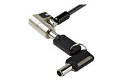 Systemzubehör - StarTech.com 6' (2m) 3-in-1 Universal Laptop Cable Lock - Keyed Security Lock for K-Slot Nano & Wedge Slot Desktop/Laptop - Anti-Theft security cable lock - LTULOCKKEY
