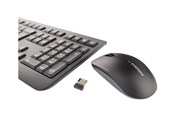 Tastaturen - Cherry DW 3000 - Tastatur & Maus Set - Deutsch - Schwarz - JD-0710DE-2