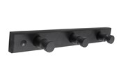 Halterungen & Scharniere  - Home>it Pine coat rack – 3 pegs – black - 12210