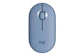 Maus - Logitech Pebble M350 - Bluetooth - Maus (Grau) - 910-005719