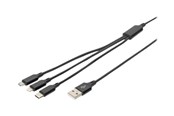 Display Kabel - DIGITUS Lightning cable - 1 m - AK-300160-010-S