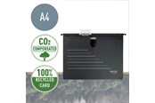 Archivierung und Aufbewahrung - Leitz ALPHA® Recycle Hängehefter, Schwarz - 19200095