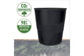 Schreibtischzubehör - Leitz Recycle Papierkorb, Schwarz - 53280095