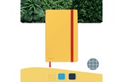 Blöcke, Formulare und Notizbücher - Leitz Cosy Notizbuch A5 kariert, Hardcover Warmes Gelb - 44540019