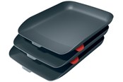 Schreibtischzubehör - Leitz  Cosy Briefkorb, 3er Set Samtgrau - 53582089