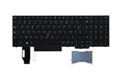 Tastaturen - Lenovo Chicony - Laptop Ersatztastatur - Französisch - Schwarz - 01YP571