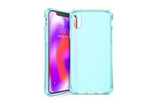 Handys - Cover & Cases - ITSKINS SPECTRUM CLEAR cover for iPhone XS Max® - Light blue - APXP-SPECM-LBLU