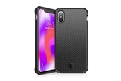 Handys - Cover & Cases - ITSKINS HYBRID CARBON cover for iPhone XS Max® - Black - APXP-HYBFS-BLK1