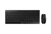 Tastaturen - Cherry STREAM DESKTOP - Tastatur & Maus Set - Deutsch - Schwarz - JD-8500DE-2